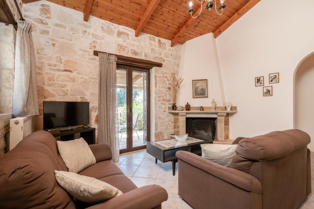 Vozas Villas - Traditional Houses With Great View Tragaki Esterno foto