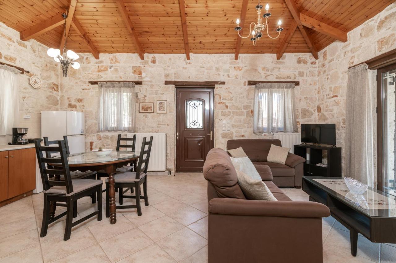Vozas Villas - Traditional Houses With Great View Tragaki Esterno foto