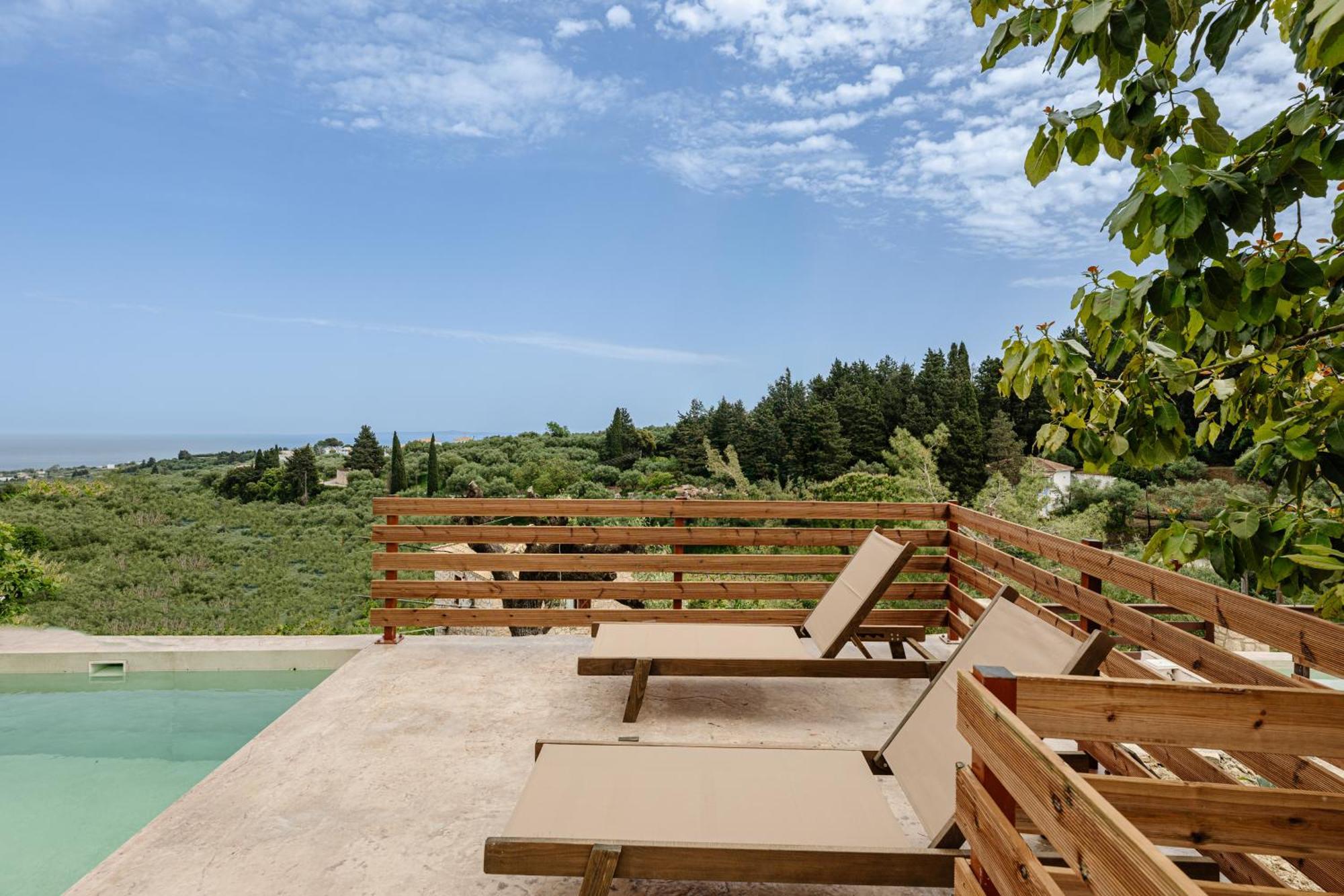 Vozas Villas - Traditional Houses With Great View Tragaki Esterno foto
